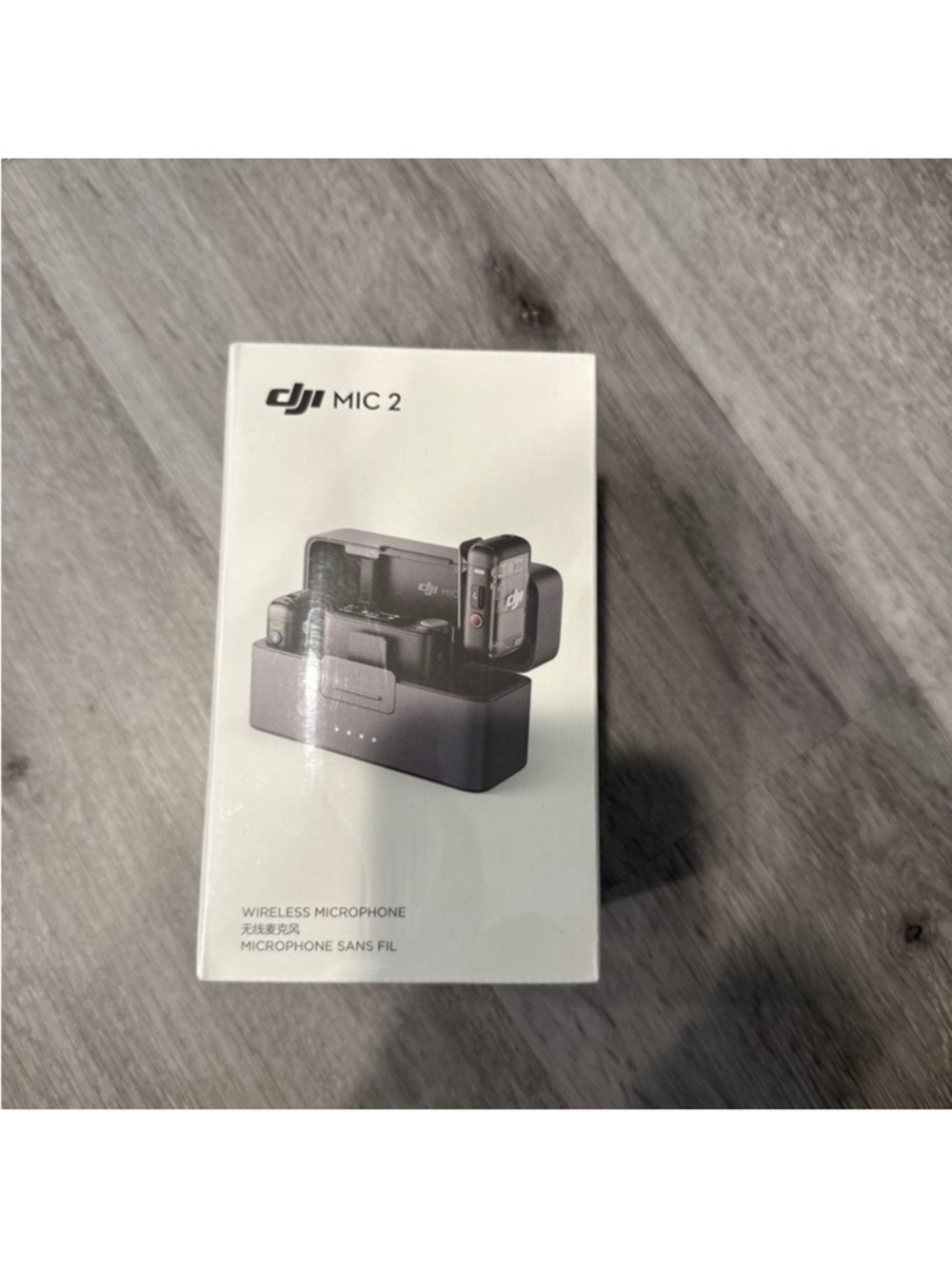 DJI Mic 2 Wireless Microphone System - White Box with Black Units